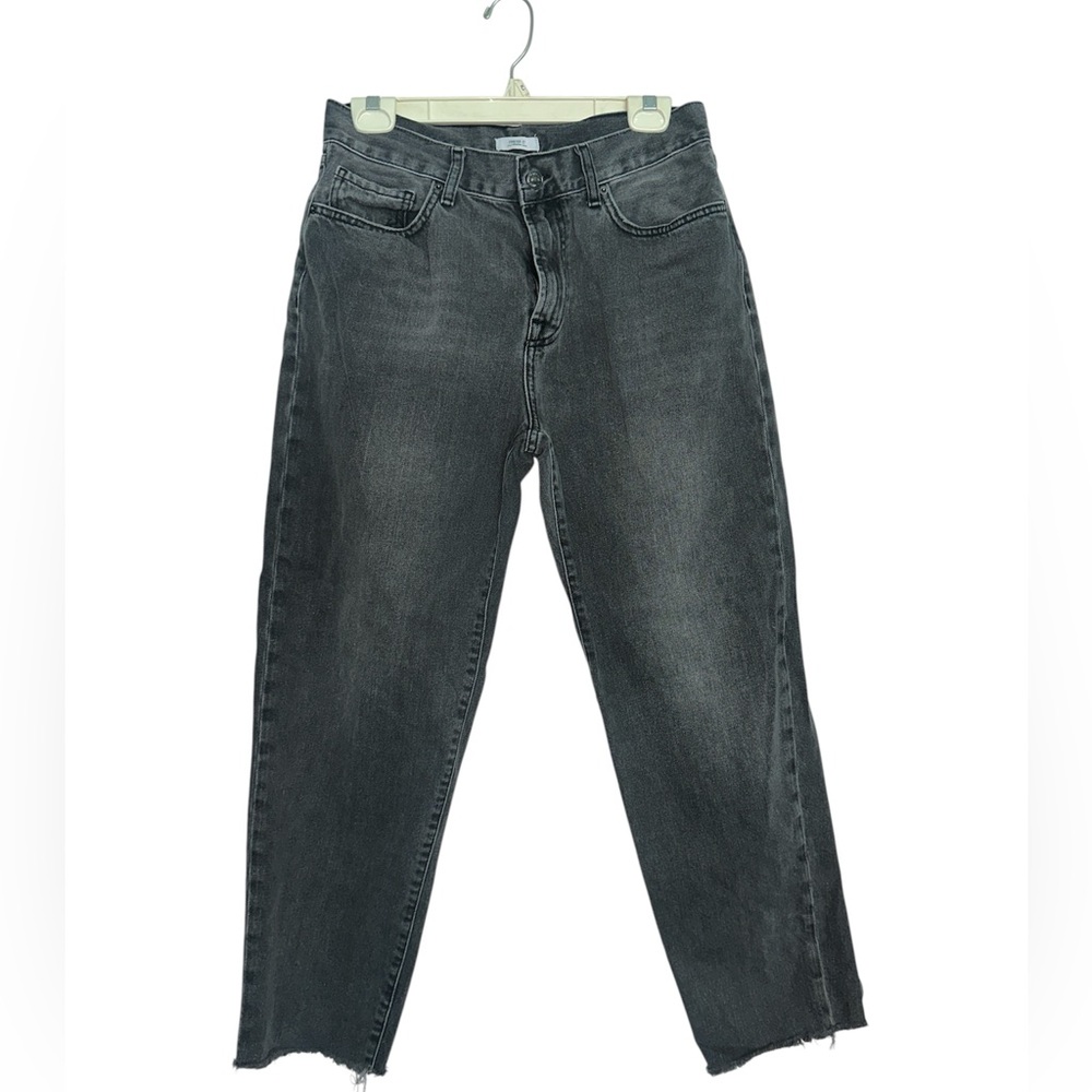 Forever 21 Premium Washed Black Wide-Leg Jeans Classic Style Juniors Size 31